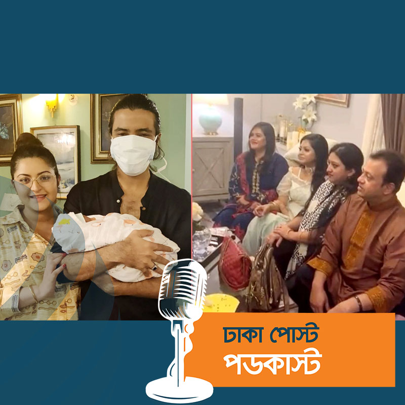 রাজ-পরীর ছেলেকে দেখতে গেলেন রিয়াজ-নিপুণ-সাইমনরা