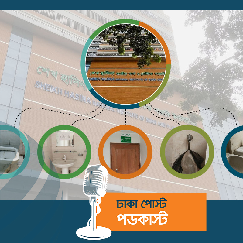 কমোড আছে সিট নেই, কল আছে পানি নেই