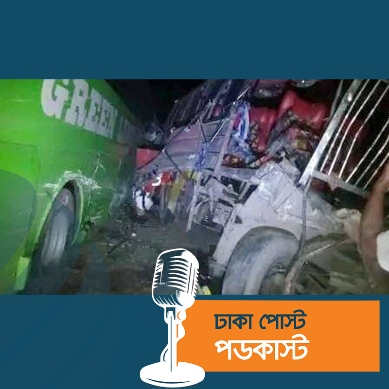 হবিগঞ্জে দুই বাসের মুখোমুখি সংঘর্ষ, আহত অর্ধশতাধিক