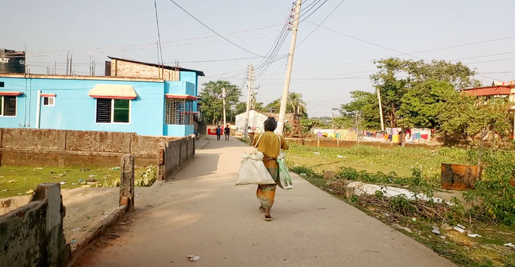 হেঁটে হেঁটে এভাবেই খেলনা বিক্রি করেন দুলাল মিয়া