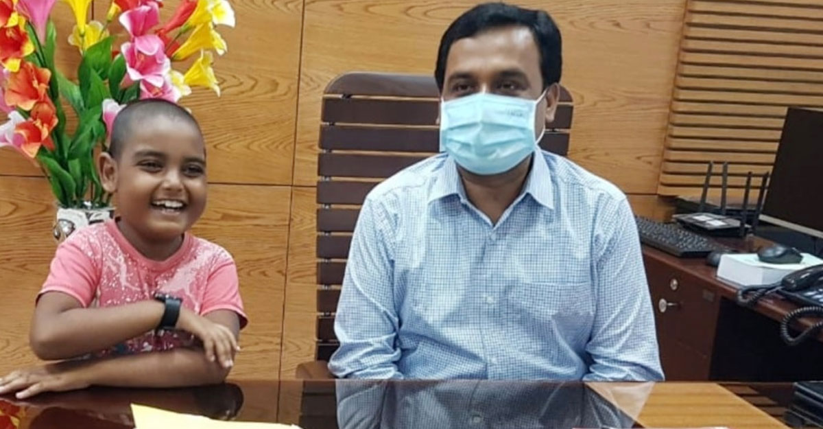 ব্রেইন টিউমারে আক্রান্ত শিশুটির চিকিৎসায় ডিসির উদ্যোগ 