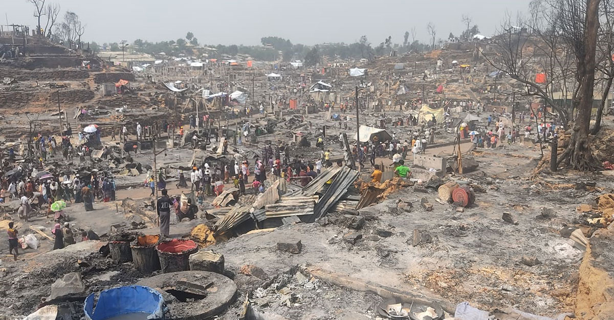 রোহিঙ্গা ক্যাম্পে মৃতের সংখ্যা বেড়ে ৭, তদন্ত কমিটি গঠন