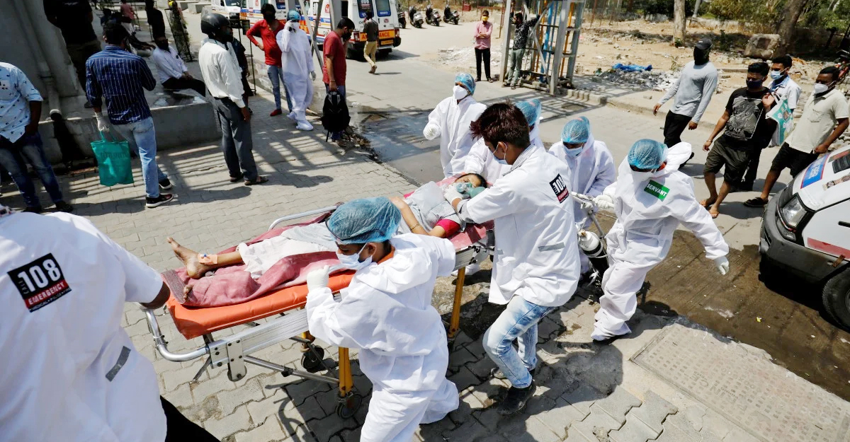 India corona infection