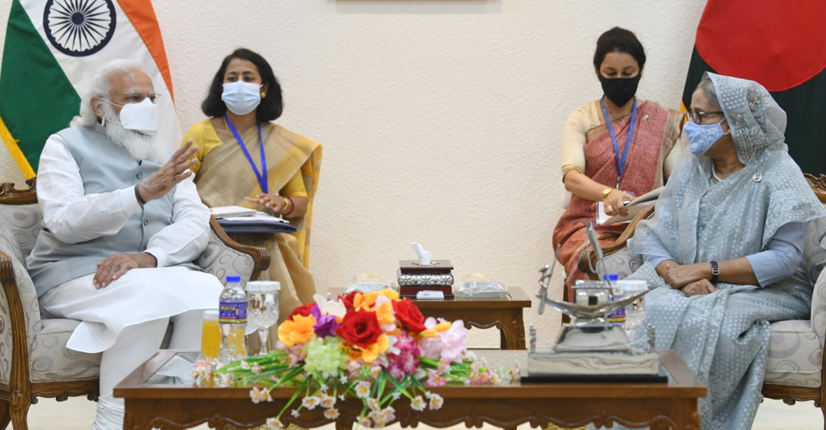 বৈঠকে হাসিনা-মোদি