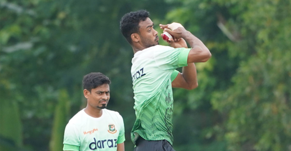 নতুন এক পেসার নিয়ে ১৫ সদস্যের দল বাংলাদেশের