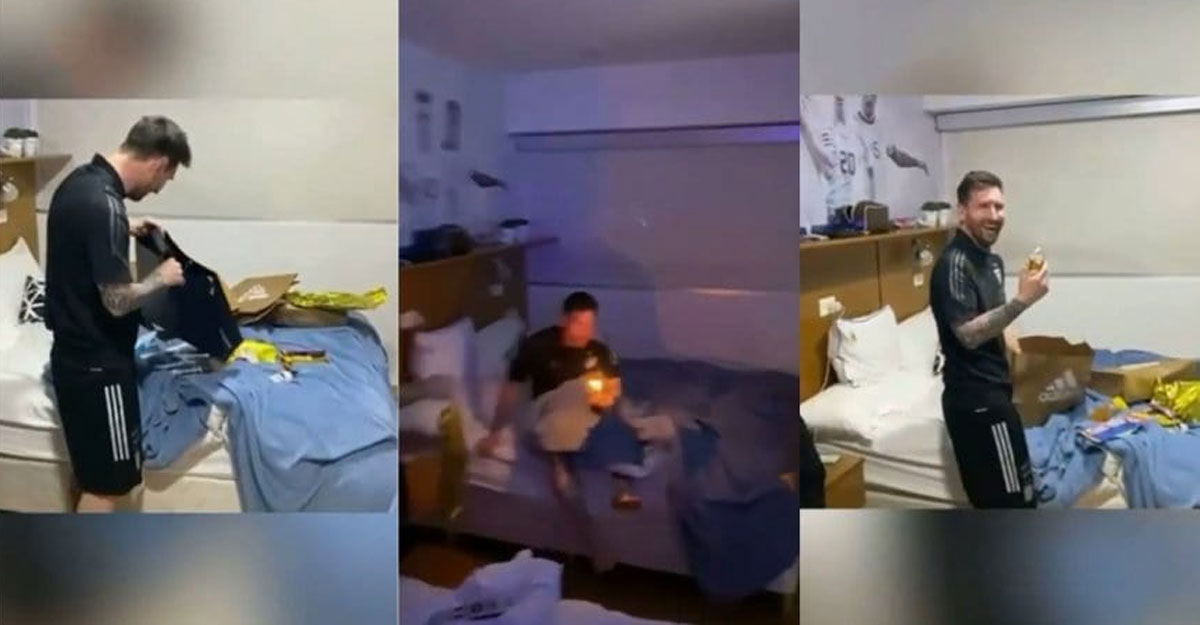 মেসির জন্মদিনে চমকে দিলেন আর্জেন্টাইন সতীর্থরা