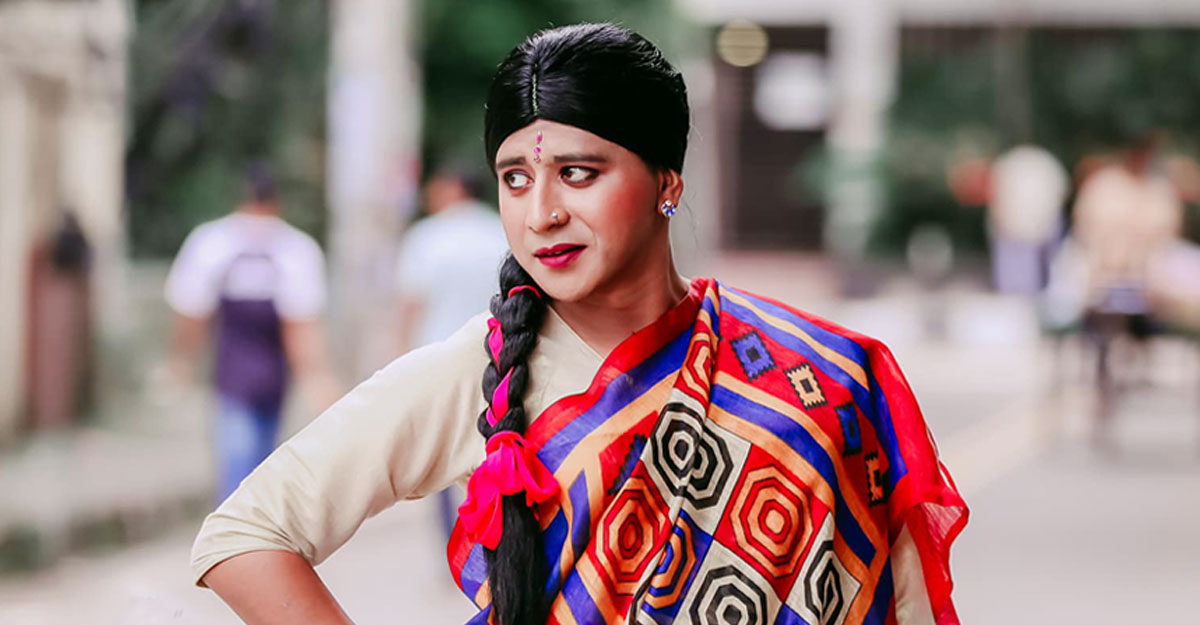 তৃতীয় লিঙ্গের মানুষের চরিত্রে শামীম হাসান সরকার