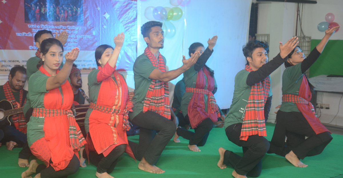 গ্রিন ইউনিভার্সিটিতে ‘বাংলার মুখ আমি দেখিয়াছি’ মঞ্চস্থ