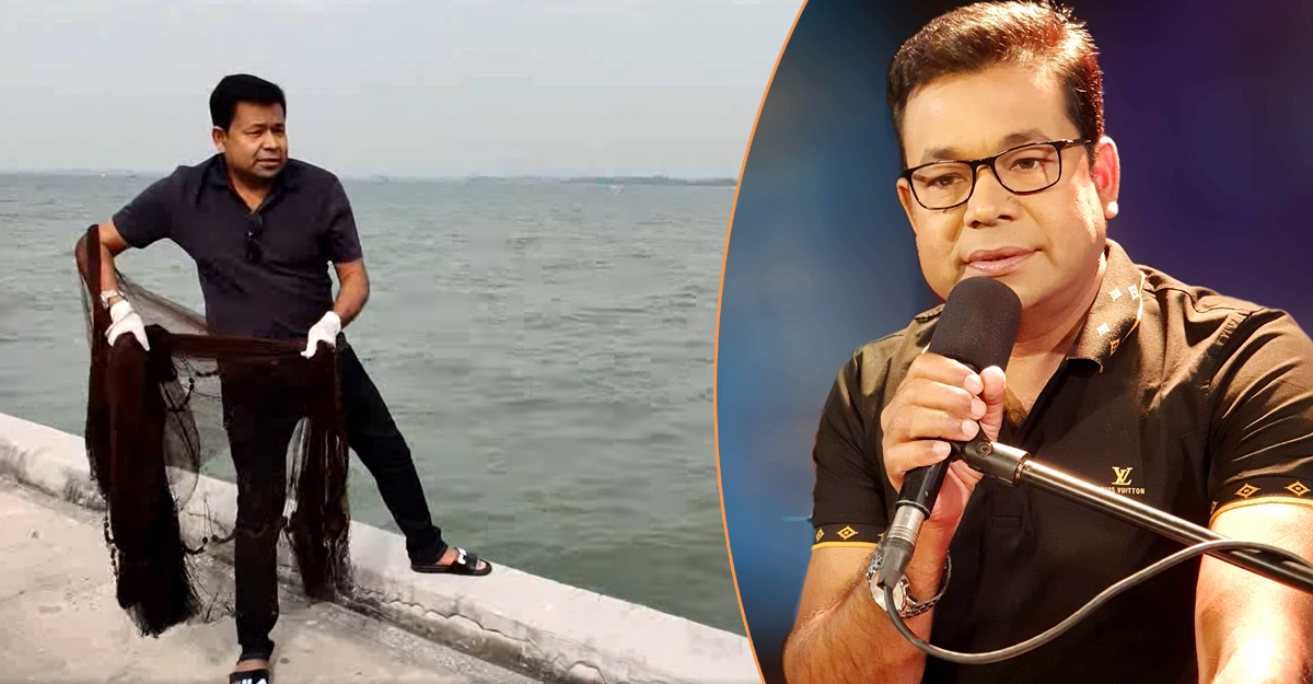 থাইল্যান্ডে গিয়ে মাছ ধরলেন মনির খান, ভিডিও ভাইরাল!