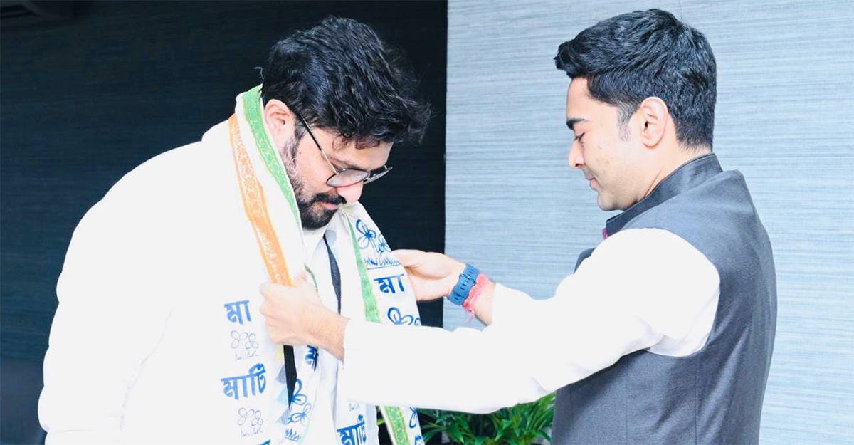 তৃণমূল কংগ্রেসে যোগ দিলেন বাবুল সুপ্রিয়