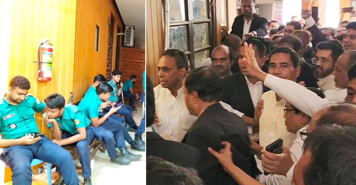 সুপ্রিম কোর্ট বারে দিনভর উত্তেজনা, পুলিশি পাহারায় চলছে ভোট গণনা