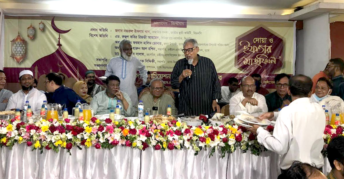 সরকারের নিপীড়নে দেশ আজ মৃতপ্রায় : নজরুল ইসলাম খান