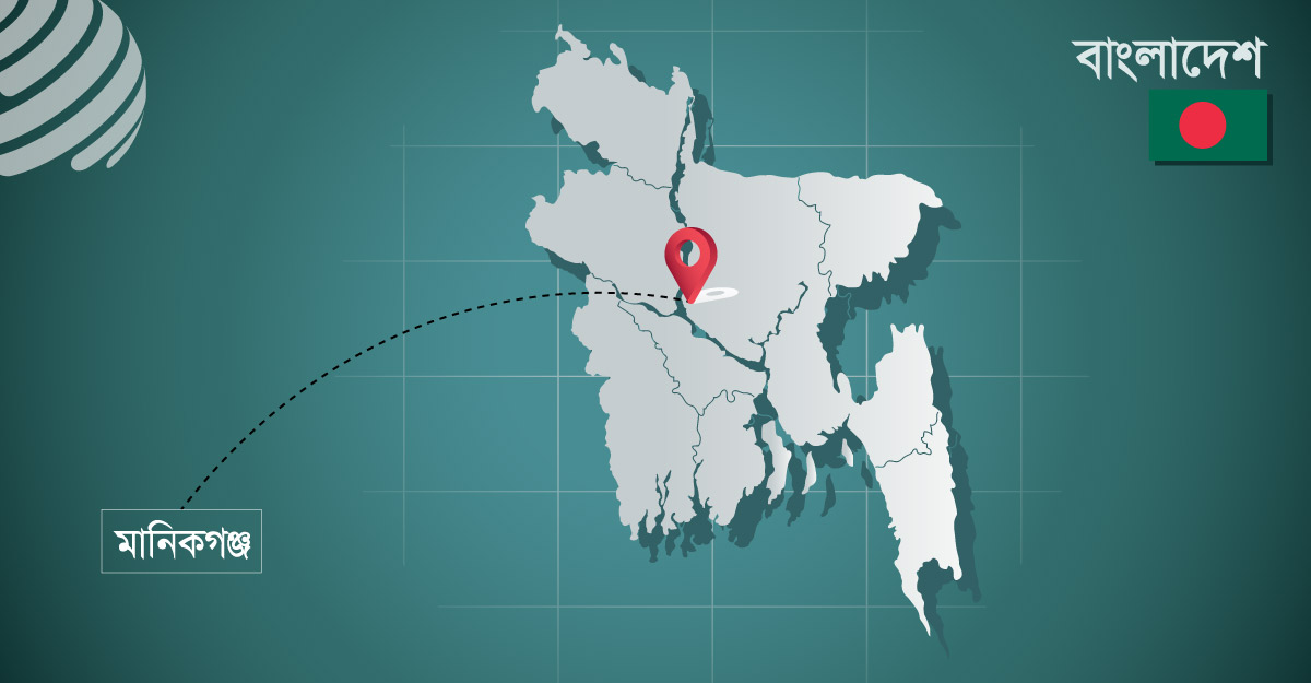 মানিকগঞ্জে র্যাবের গাড়িতে সন্ত্রাসীদের গুলি