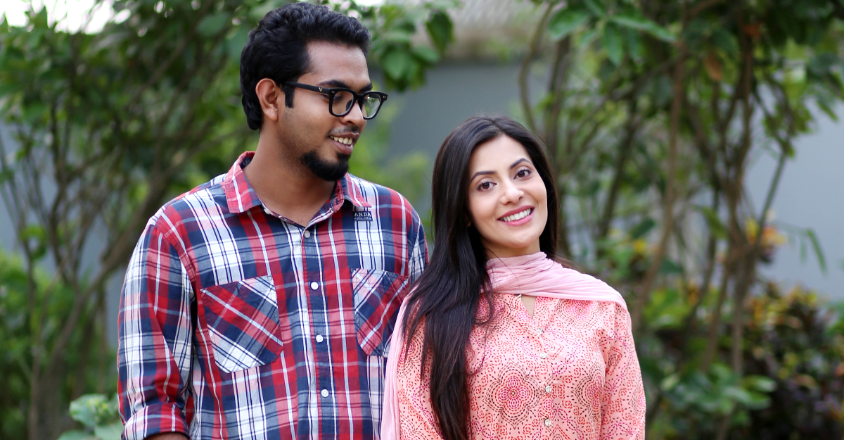 সৌমি ও রেজওয়ানের গল্পটা প্রেমের