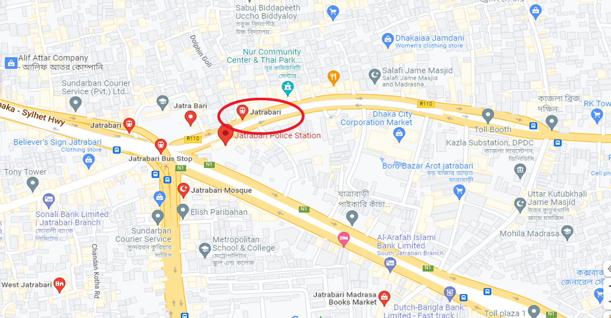 যাত্রাবাড়ীতে কাভার্ডভ্যানের ধাক্কায় শিশু নিহত