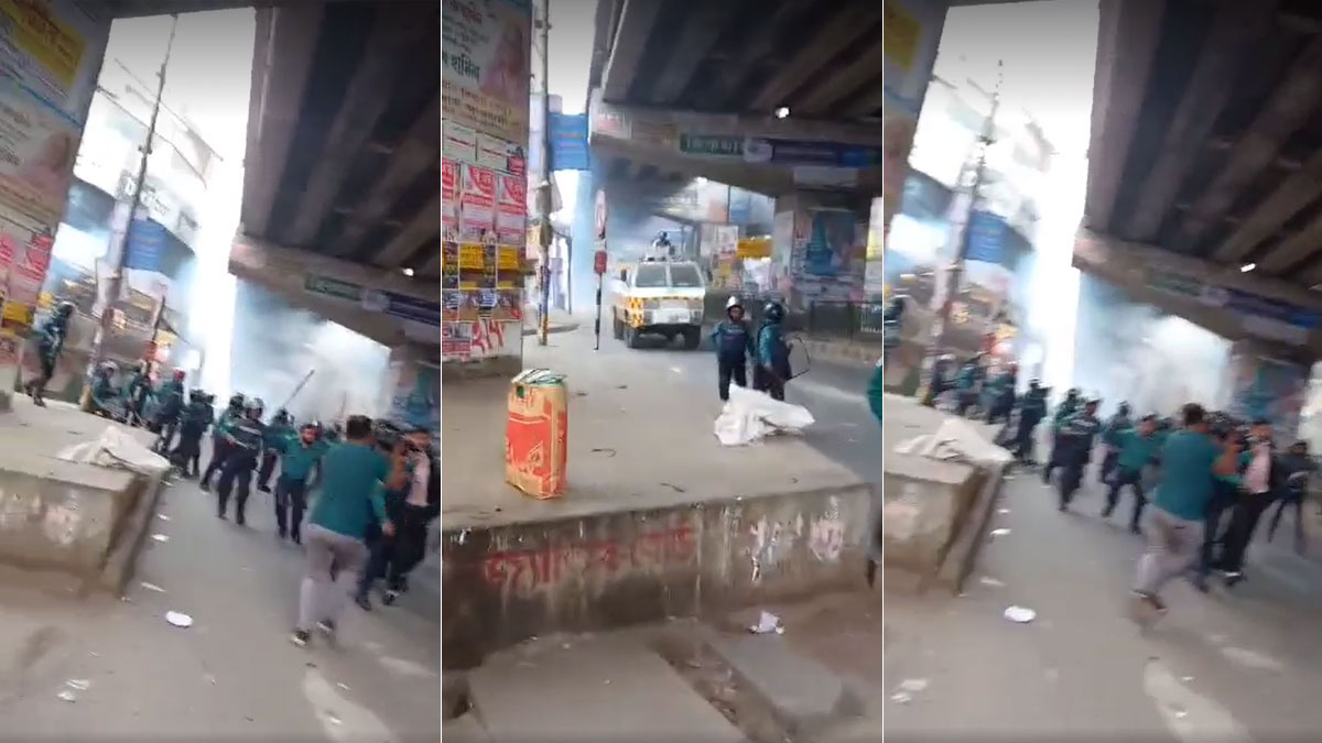 পুলিশ-জামায়াত সংঘর্ষ : তিন থানায় চার মামলা