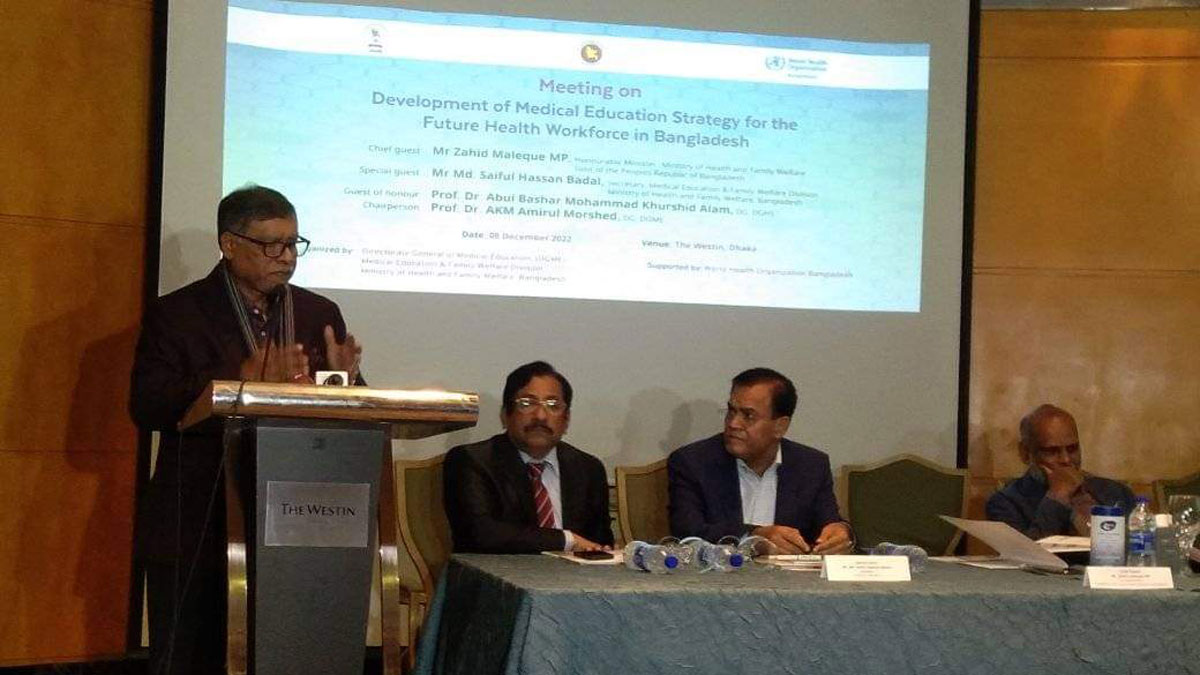 চিকিৎসকরা উপজেলায় যেতে চান না : স্বাস্থ্যমন্ত্রী