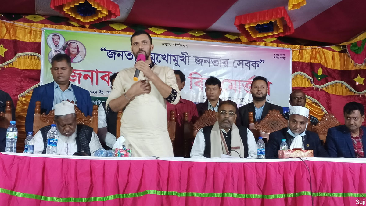 দুয়েকজন ভালো মানুষ দিয়ে সমাজ সংস্কার সম্ভব না : মাশরাফি