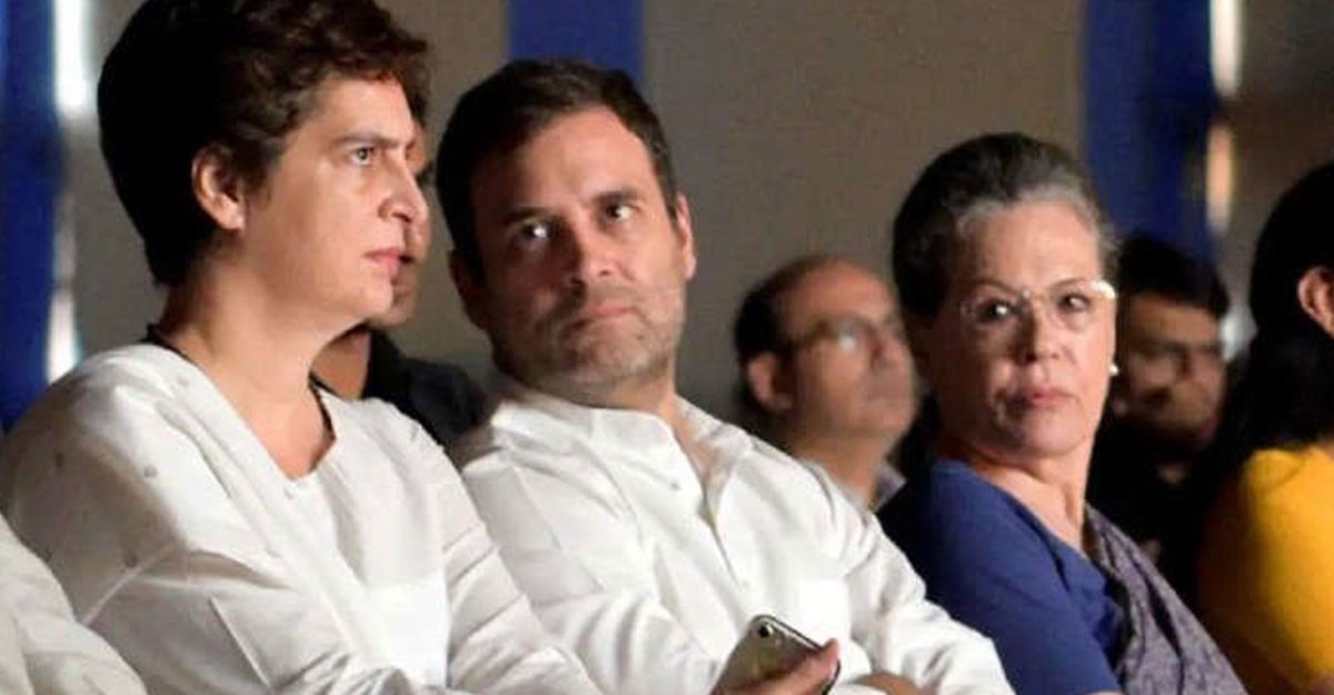 পাঁচ রাজ্যে ভরাডুবির পর সোনিয়া রাহুল প্রিয়াঙ্কার পদ ছাড়ার গুঞ্জন