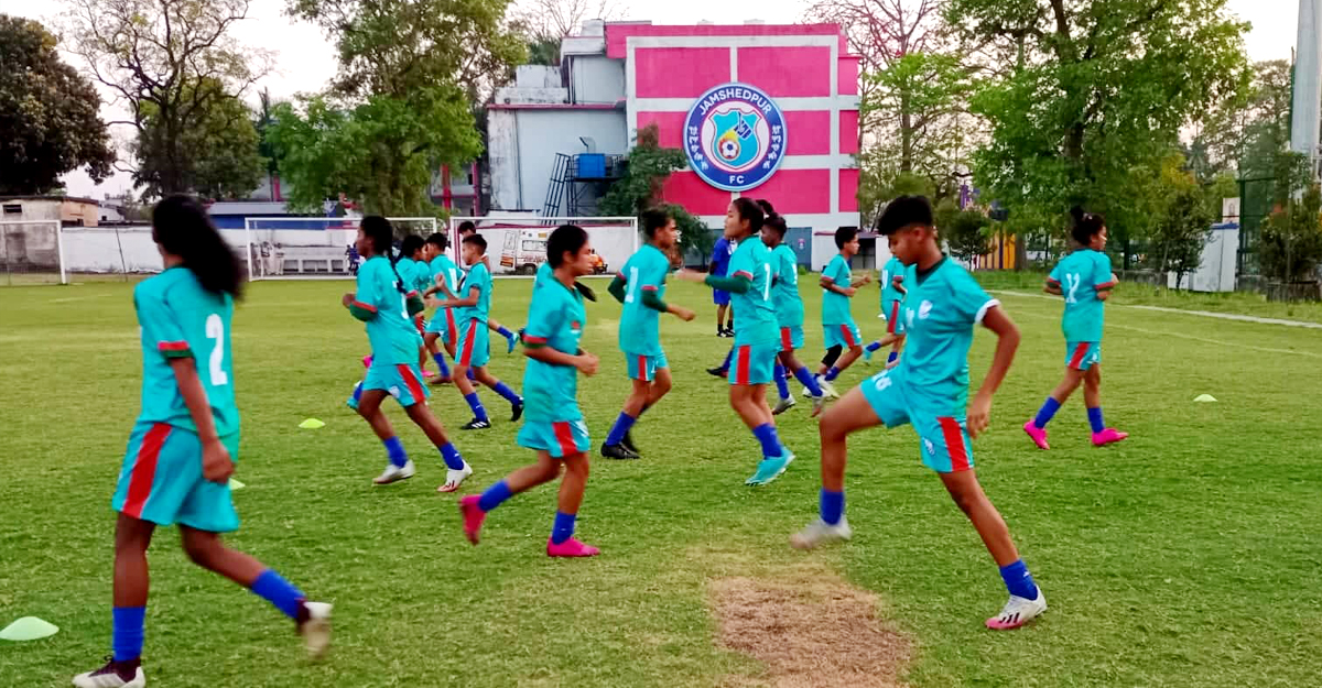 জামশেদপুরে ছোটনের শিষ্যদের অনুশীলন