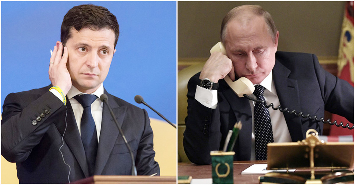 পুতিনের সঙ্গে আলোচনায় বসতে চান জেলেনস্কি, তবে...