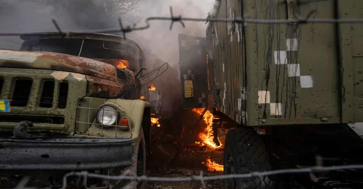 রাশিয়ার হাতে মারিউপল শহর অবরুদ্ধ, বিদ্যুৎ-পানি সংযোগ বিচ্ছিন্ন