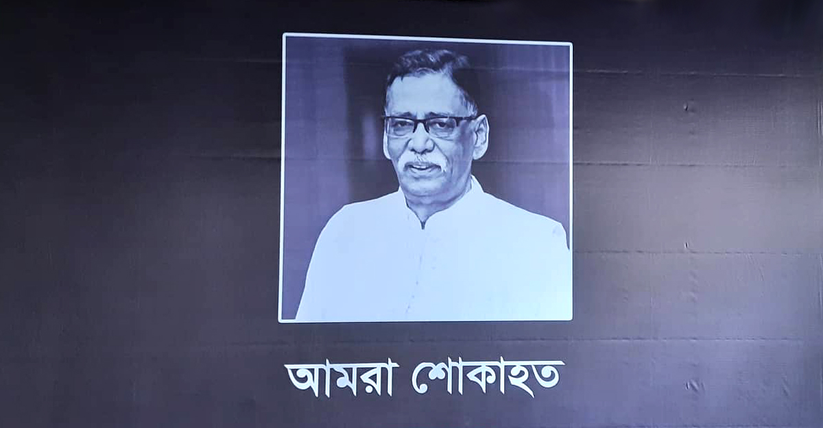 আলম খানের শেষ শ্রদ্ধায় গান-সিনেমার তারকারা