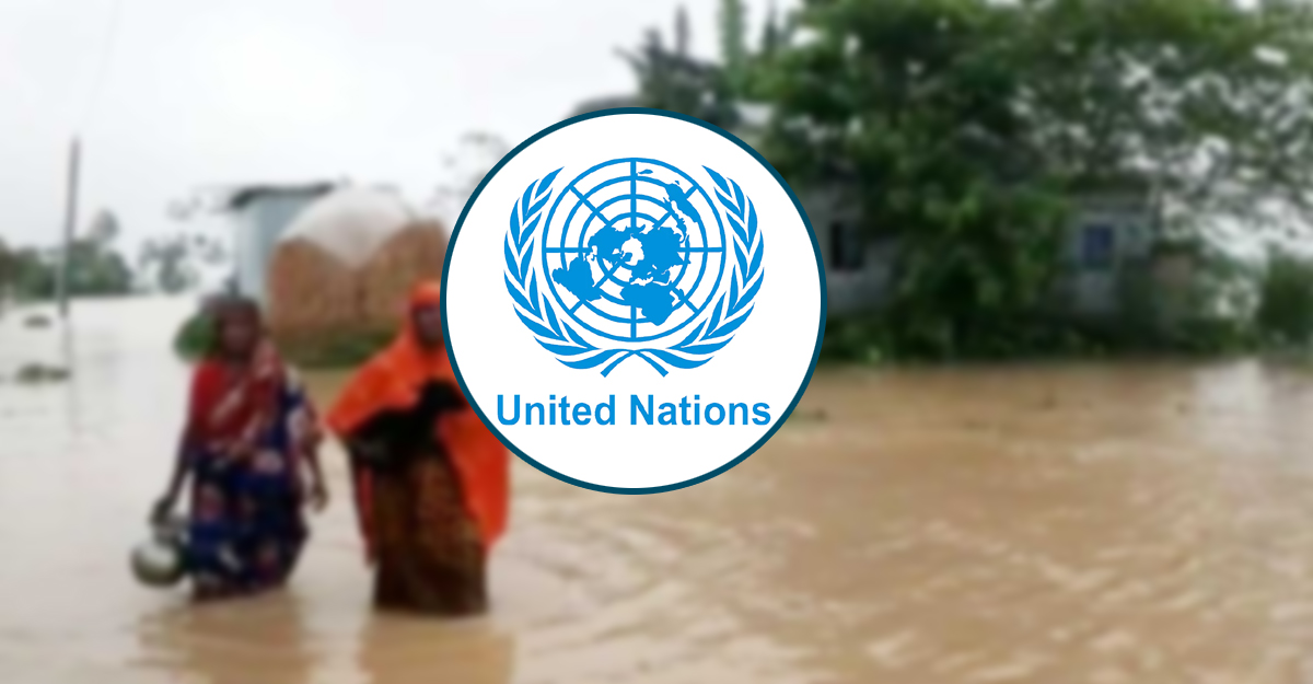 বন্যায় ক্ষতিগ্রস্তদের ৫ মিলিয়ন ডলার দিচ্ছে জাতিসংঘ