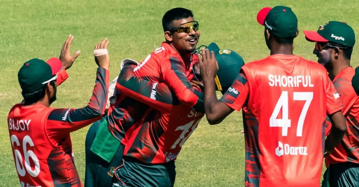 মোসাদ্দেক-লিটনের নৈপুণ্যে ৭ উইকেটে জয় বাংলাদেশের