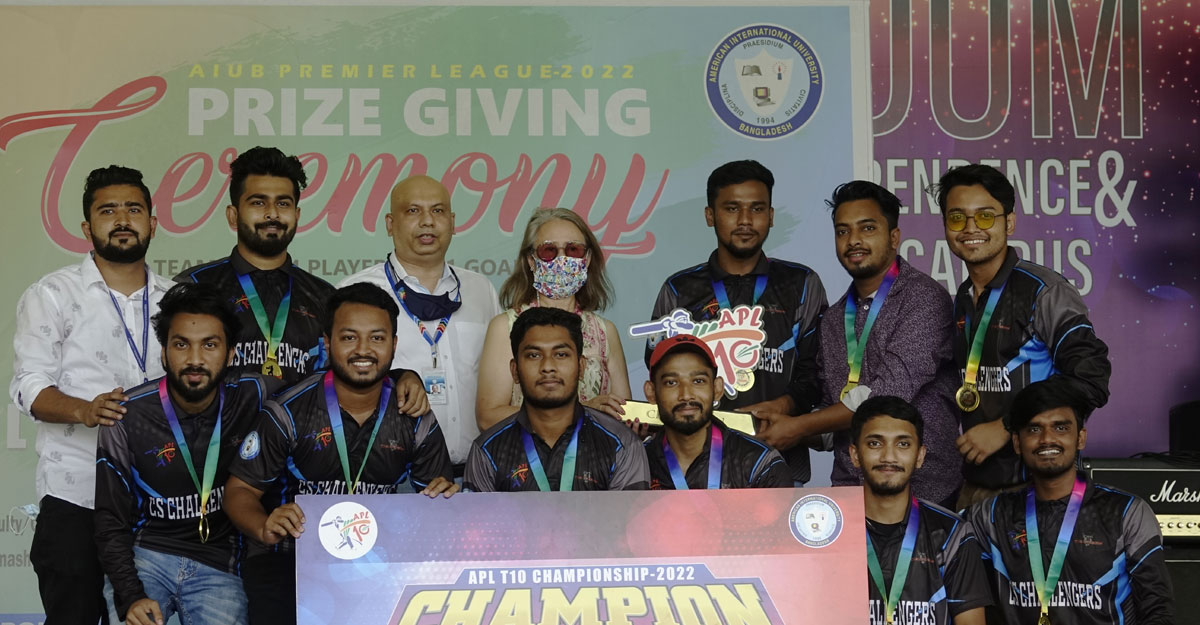 এপিএল টি-১০ টুর্নামেন্টে সিএস চ্যালেঞ্জার্স চ্যাম্পিয়ন
