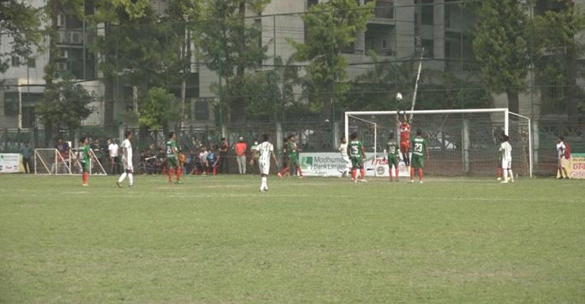 ঢাকা মেয়র কাপ ফুটবলের ফাইনালে ৯ ও ১২ নম্বর ওয়ার্ড