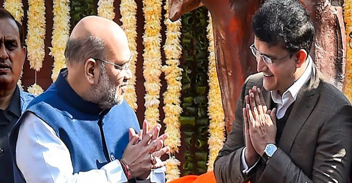 সৌরভের বাড়িতে অমিত শাহর শাহীভোজ, যা ছিল মেন্যুতে
