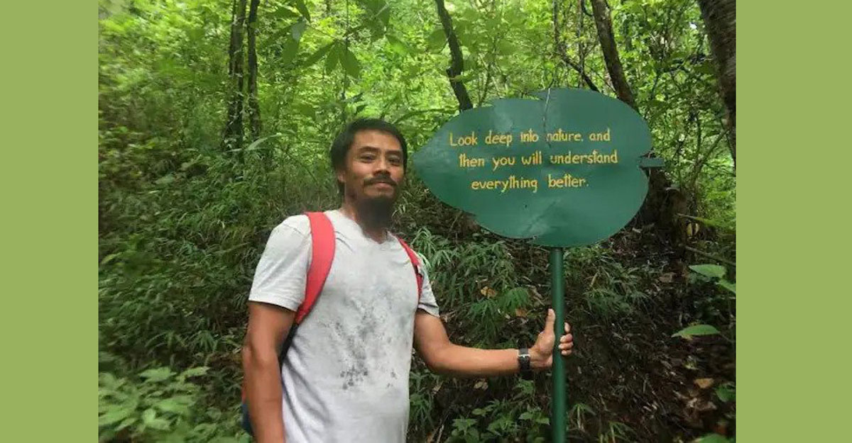 ২০ বছরের সাধনায় বিশাল অনুর্বর ভূমিকে বানালেন বন