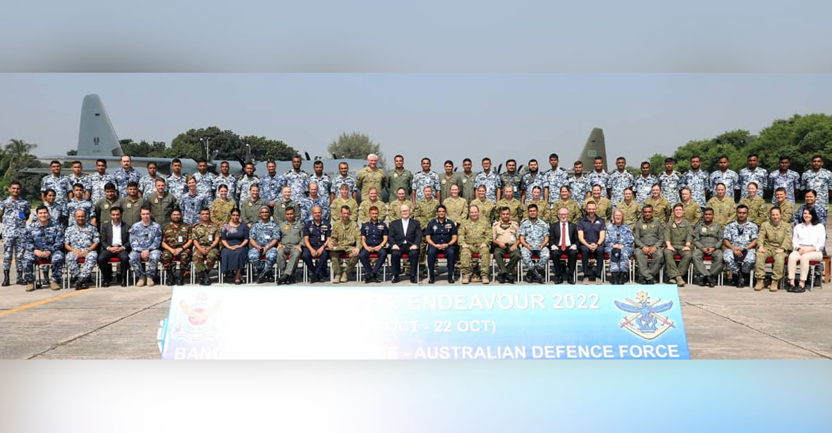 ইন্দো-প্যাসিফিক এনডেভারে বিমান বাহিনীর অংশগ্রহণ