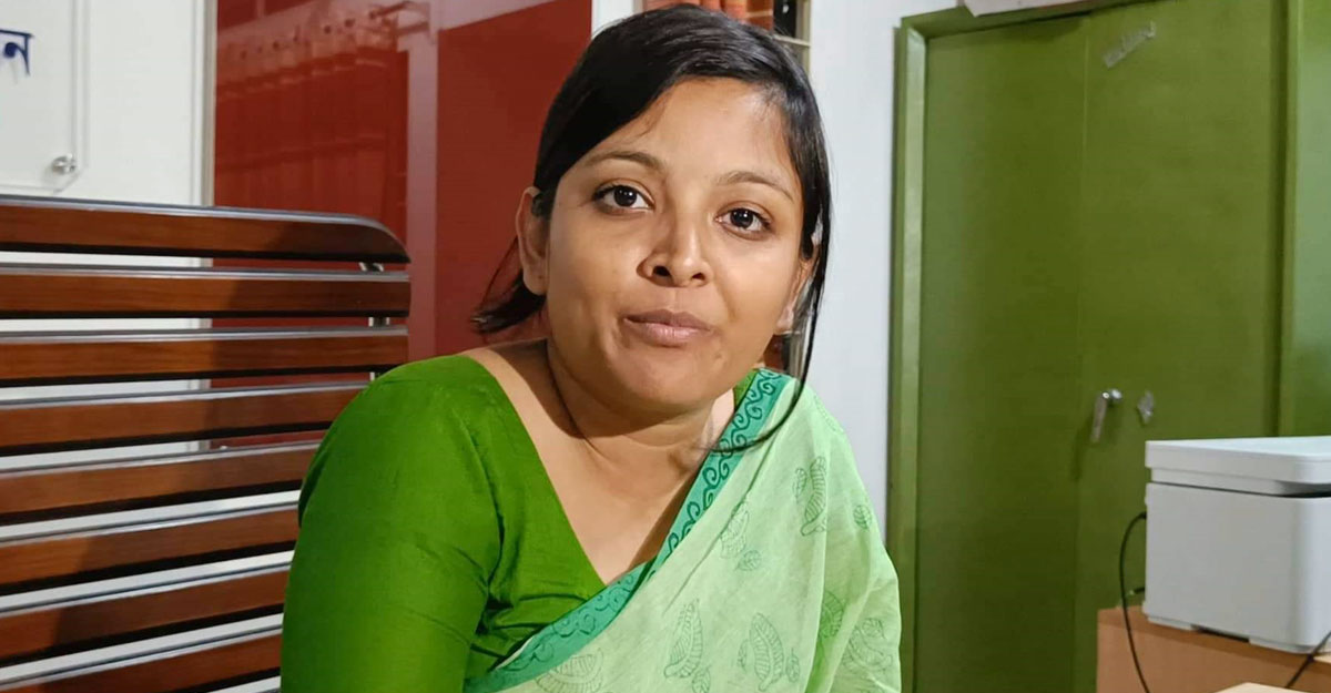 ট্রলারটি দুর্ঘটনাবশত পুড়েছে : ইউএনও নুসরাত