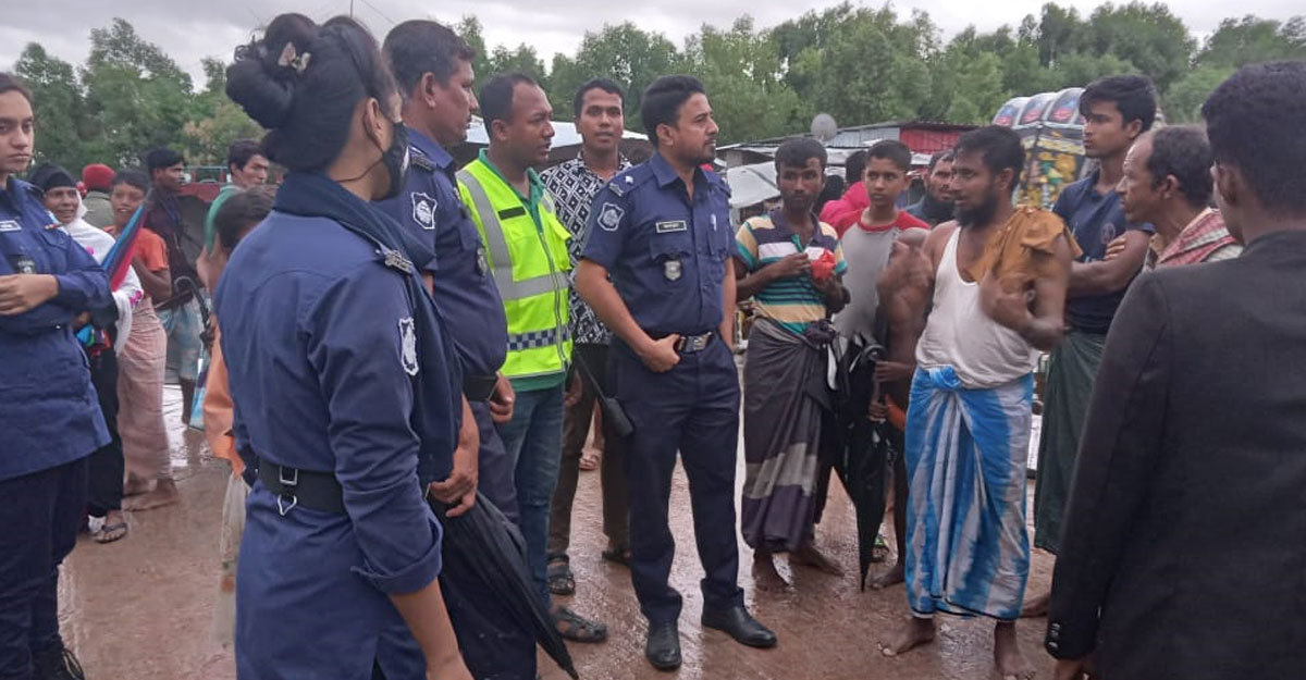 ভাসানচরে দিনভর বৃষ্টি, জোয়ারের প্রভাব নেই