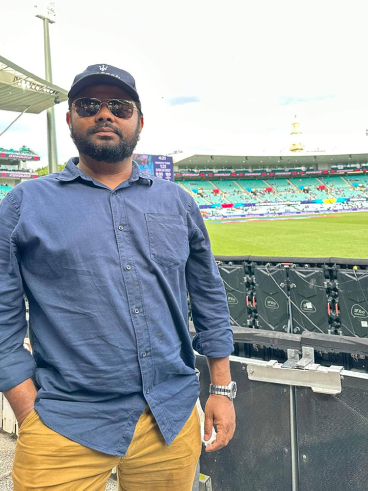 সিডনি ক্রিকেট গ্রাউন্ড স্টেডিয়ামে রিজভী