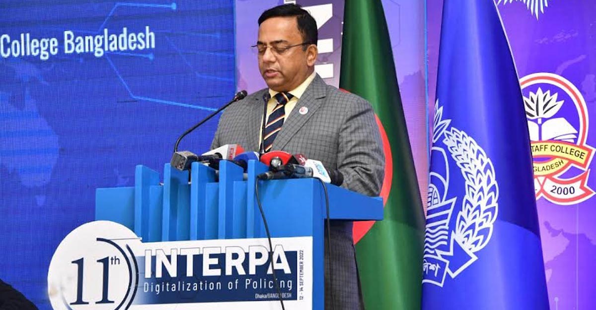 ইন্টারপা সাইবার অপরাধ মোকাবিলায় নতুন সম্ভাবনা তৈরি করেছে : আইজিপি