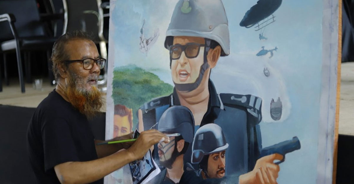 হাতে আঁকা পোস্টার ফিরিয়ে আনছে ‘অপারেশন সুন্দরবন’
