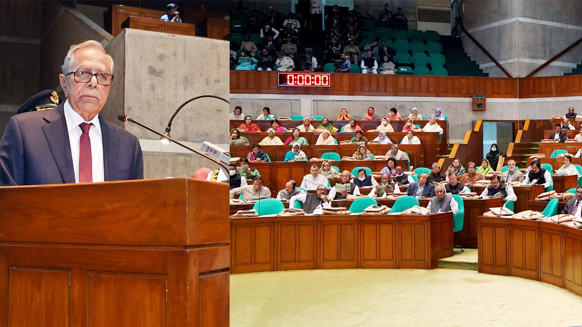 শেখ হাসিনার নেতৃত্বে দেশের গণতন্ত্র নিরাপদ : রাষ্ট্রপতি
