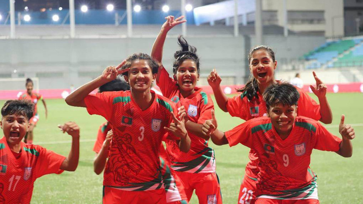 প্রথমার্ধেই ৩ গোলের লিড নিল বাংলাদেশ