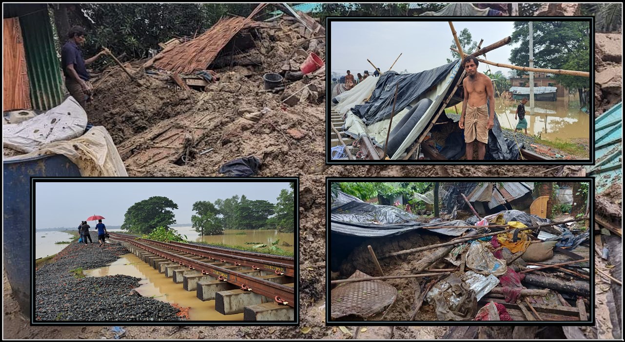লন্ডভন্ড সবকিছু, বিধ্বস্ত স্বপ্নের রেললাইনও