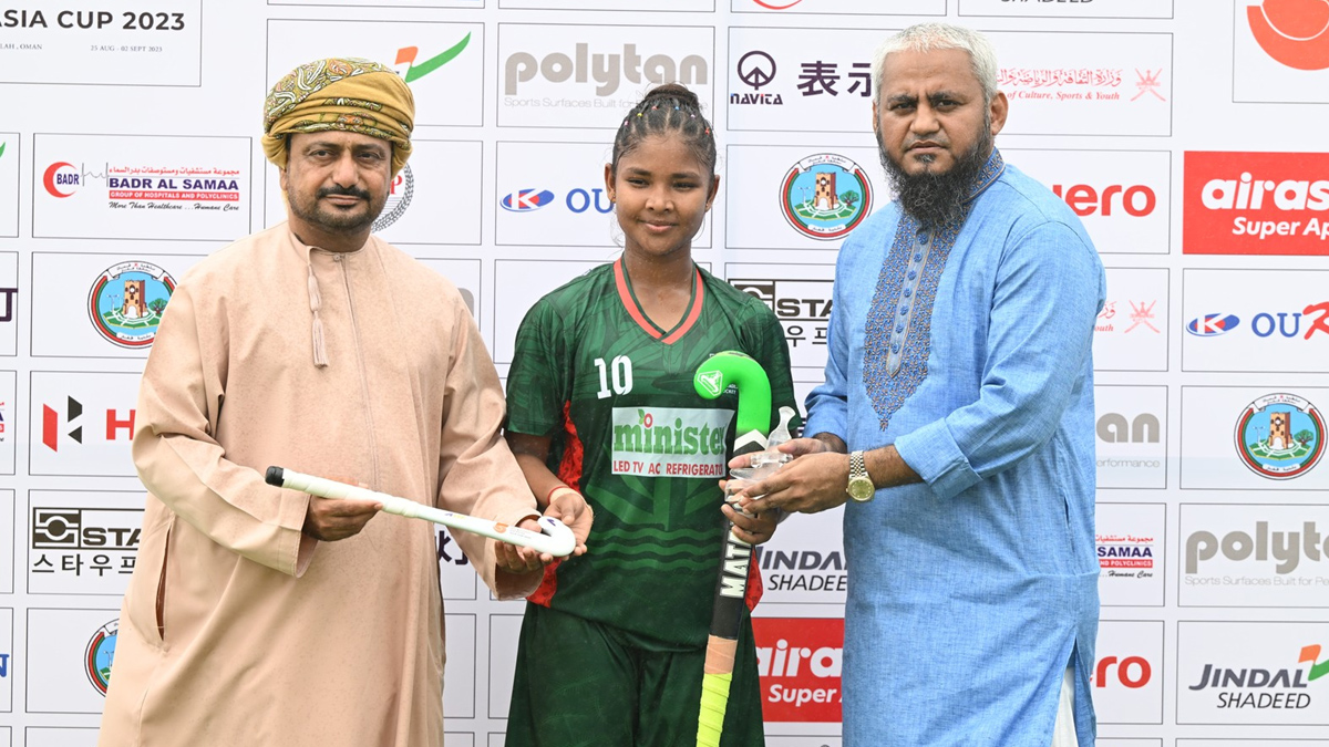 হেরেও ম্যাচসেরা বাংলাদেশের অর্পিতা 
