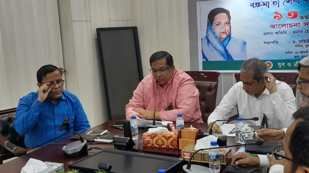 সবক্ষেত্রে বঙ্গবন্ধুকে অনুপ্রেরণা জুগিয়েছেন বঙ্গমাতা