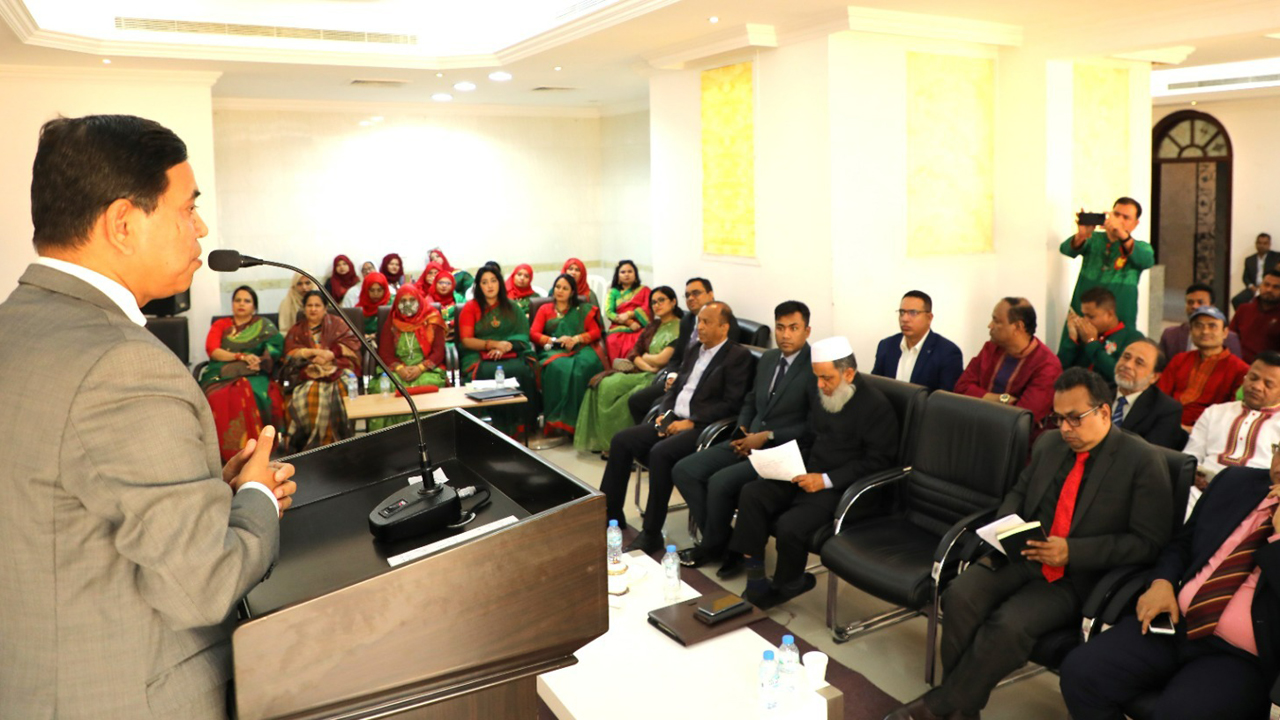 আবুধাবি দূতাবাসে বিজয় দিবস উদযাপন