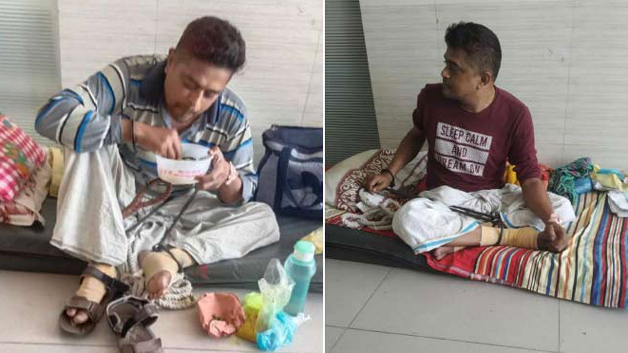 ডান্ডাবেড়ি পরানো যুবদল নেতার ৩ মামলায় জামিন, পাবেন মুক্তি