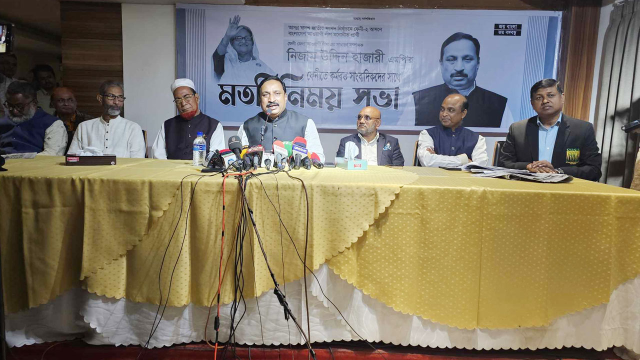 লাঙ্গলকে জেতানোর জন্য আমরা কাজ করব না : নিজাম হাজারী