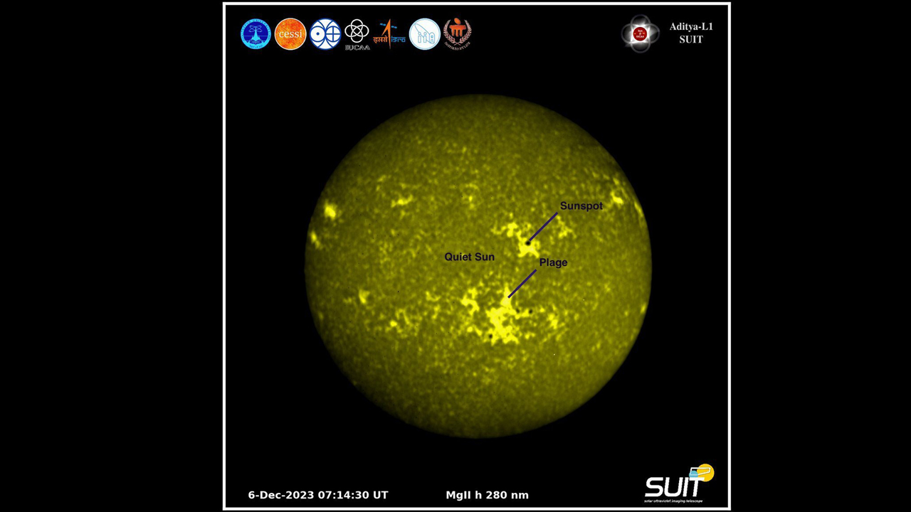 সূর্যের বিরল ছবি তুলল ভারতের মহাকাশযান আদিত্য