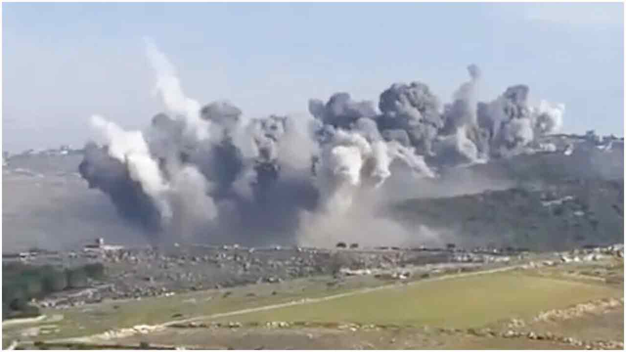 ভিডিও: দক্ষিণ লেবাননে ইসরায়েলের ভয়াবহ বিমান হামলা