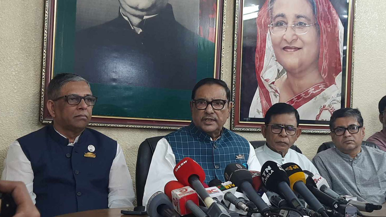 নির্বাচনের ট্রেন কারো বাধায় আর থামবে না: ওবায়দুল কাদের